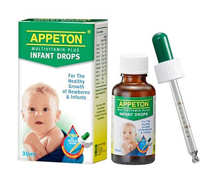 Siro Bổ Sung Vitamin Cho Trẻ Sơ Sinh Appeton Infant Drop 30Ml