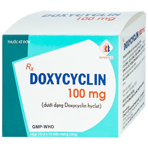 00002599 Doxycyclin 100mg Domesco 4839 605b Large