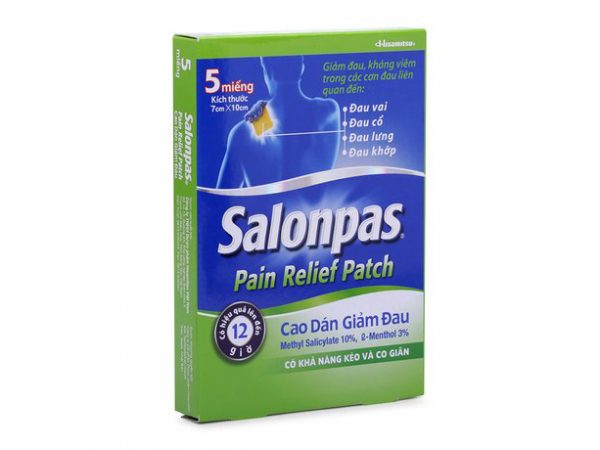 Salonpas Pain Relief Patch 5m 2