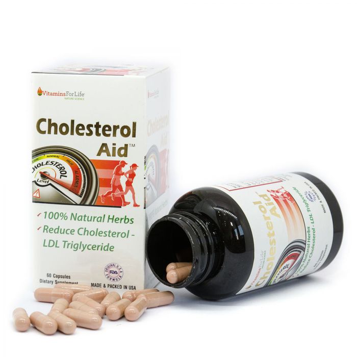 Viên Uống Hỗ Trợ Giảm Mỡ Máu Cholesterol Aid Vitamins For Life 60 Viên