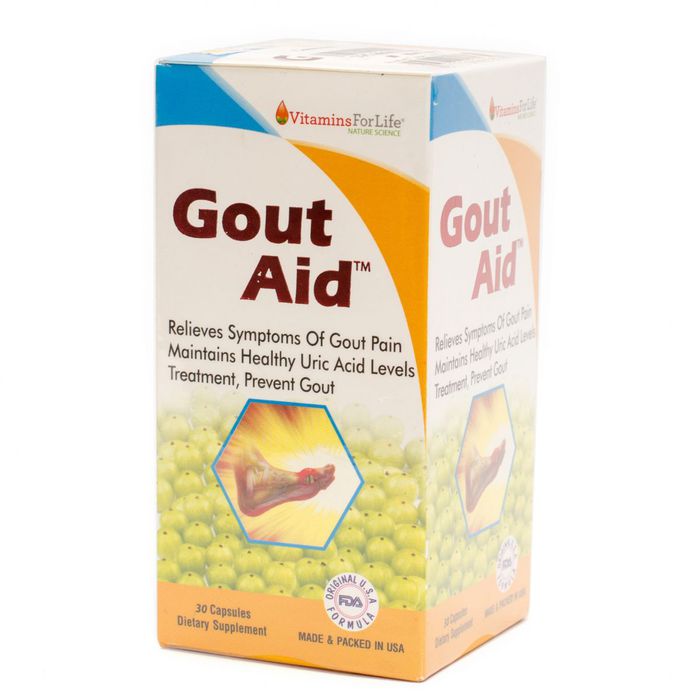 Thực Phẩm Chức Năng Gout Aid Vitamins For Life 30 Viên