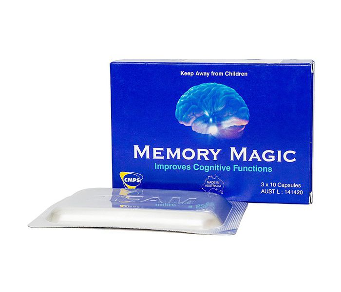 Viên Uống Hoạt Huyết, Bổ Não Memory Magic Cmps 30 Viên