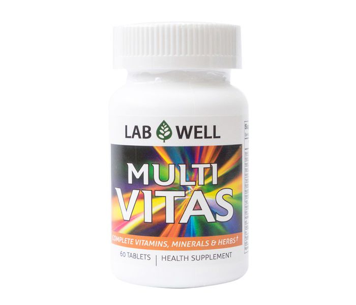 Viên Uống Bổ Sung Vitamin Multi Vitas Lab Well 60 Viên