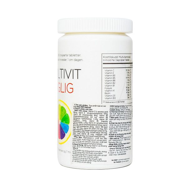Multivit Daglig Pharmatech 180v1