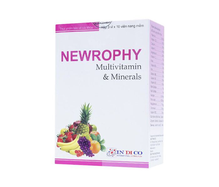 Vitamin Tổng Hợp Newrophy Indico 30 Viên