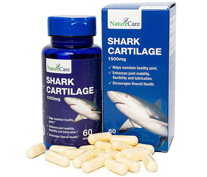 Viên Uống Bổ Xương Khớp Shark Cartilage Nature Care 60 Viên