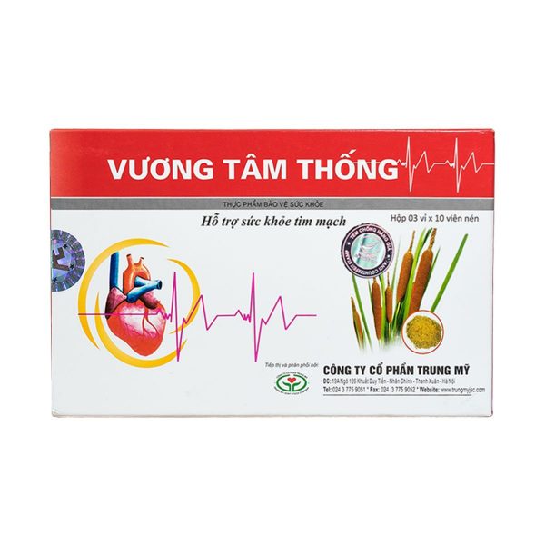 Vuong Tam Thong Ho Tro Dieu Tri Benh Dau Tim.2
