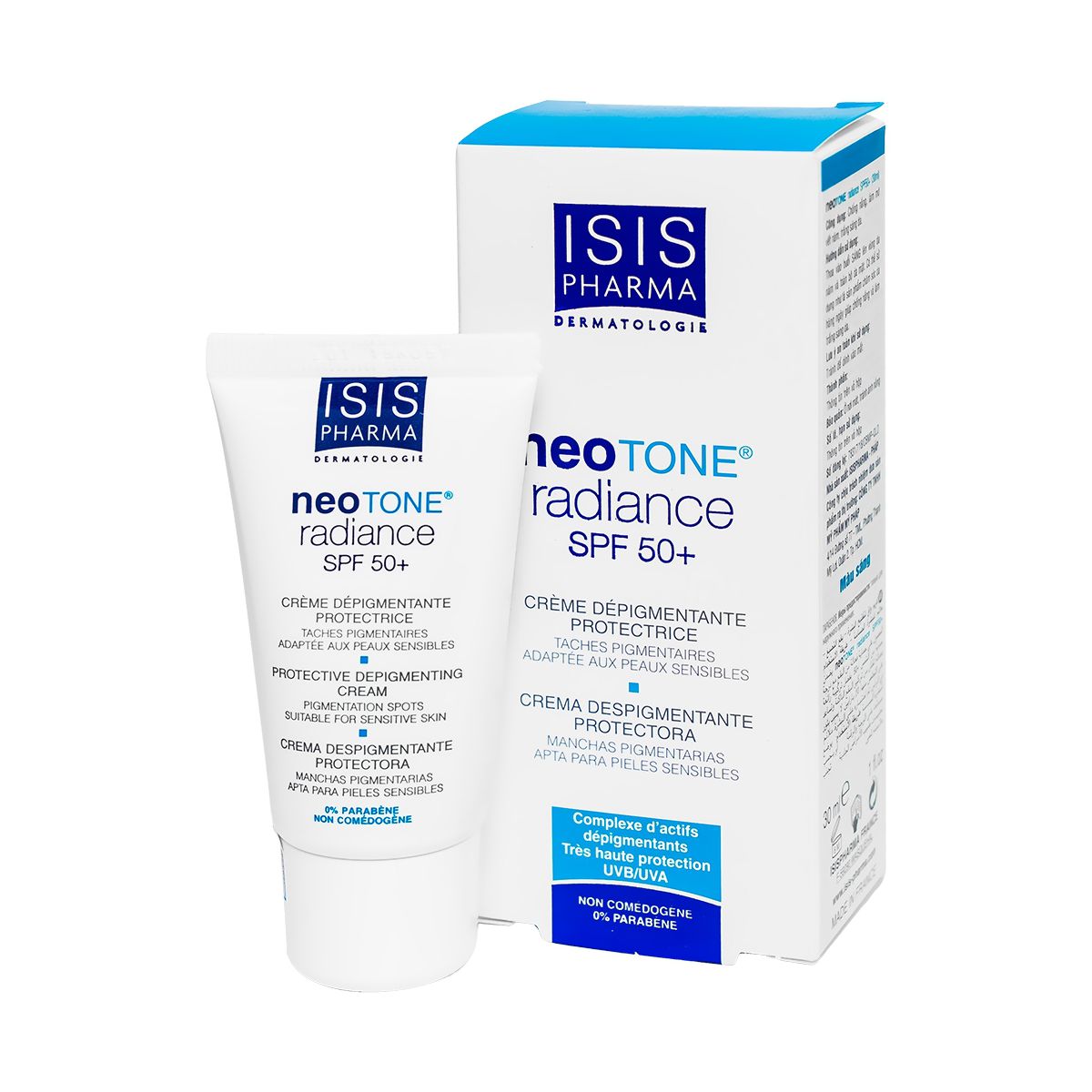 Kem Chống Nắng Isis Neotone Radiance Spf 50+