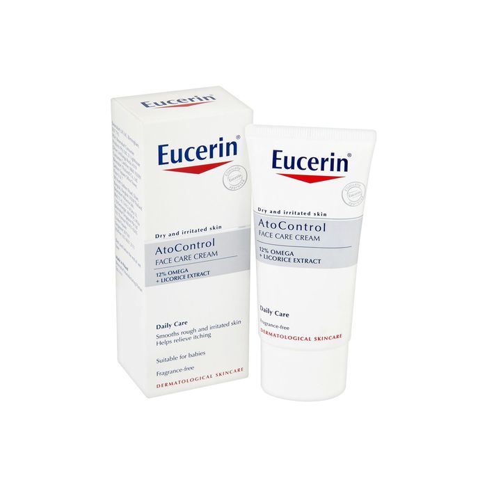 Kem Dưỡng Da Mặt Khô, Dễ Kích Ứng Eucerin Atocontrol Face Care Cream 50Ml