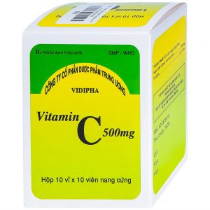 00018835 Vitamin C 500mg Vidipha 10x10 Vien Nang Cung 6664 6066 Large