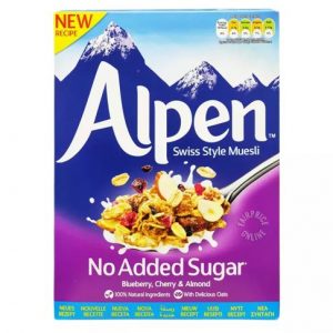 Ngũ Cốc Alpen No Added Sugar Blueberr 560g