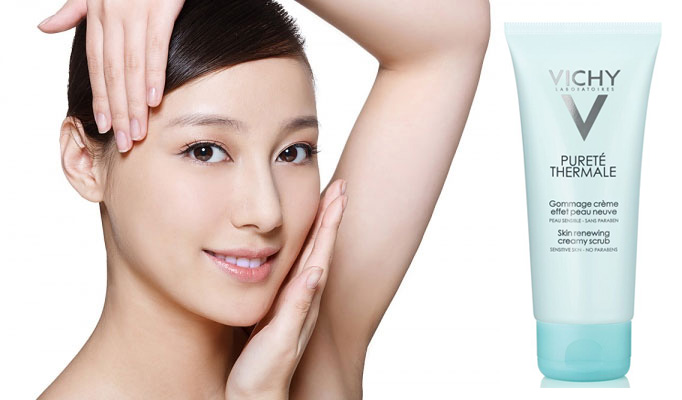 Gel Tẩy Tế Bào Chết Vichy Pureté Thermale Skin Renewing Creamy Scrub 75Ml