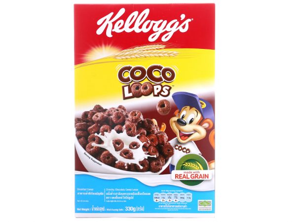 Ngu Coc Dinh Duong Kelloggs Coco Loops 330g 2 Org